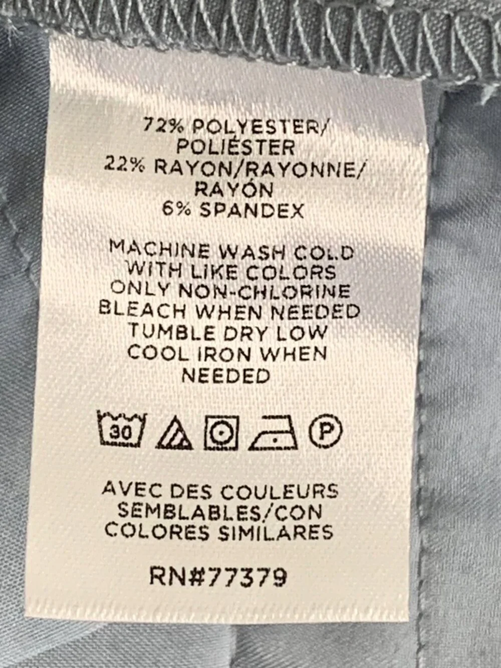 Ann Taylor Matching Blue Blazer & Ankle Pants Suit  8P Jacket 4 Pants Separates - Picture 13 of 15